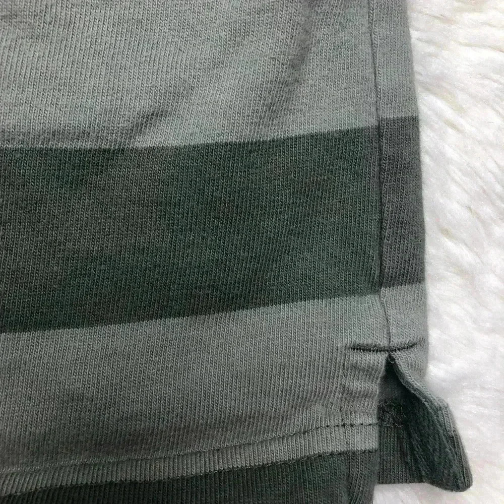 TKS Long Sleeved Polo Shirt Green And Grey Size 4T - Picture 4 of 16
